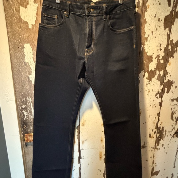 Tecovas Men's dark denim Straight Jeans - Picture 1 of 4